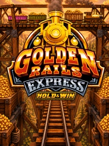 Golden Rails Express Hold and Win slot game tile