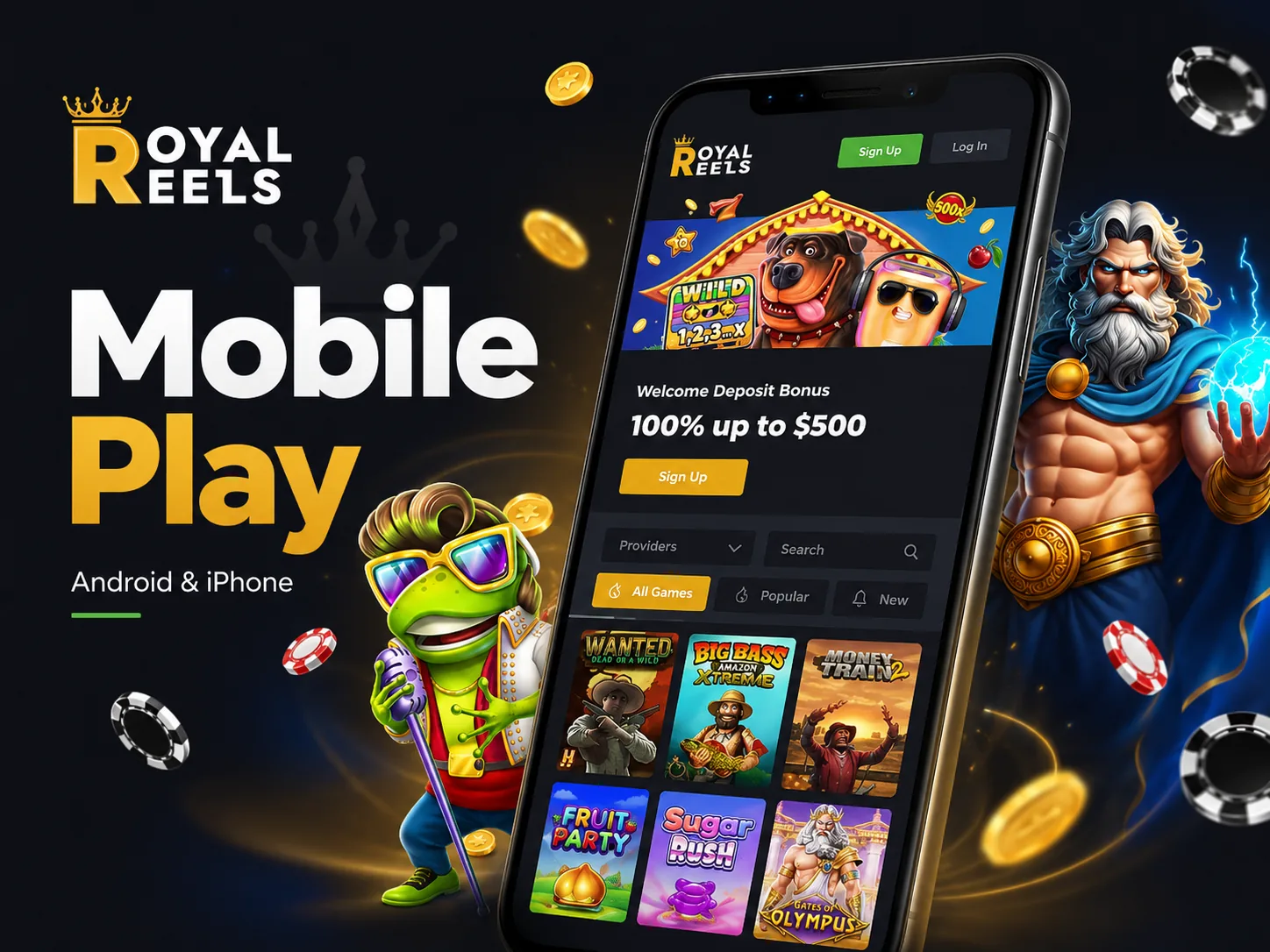 Royal Reels mobile casino